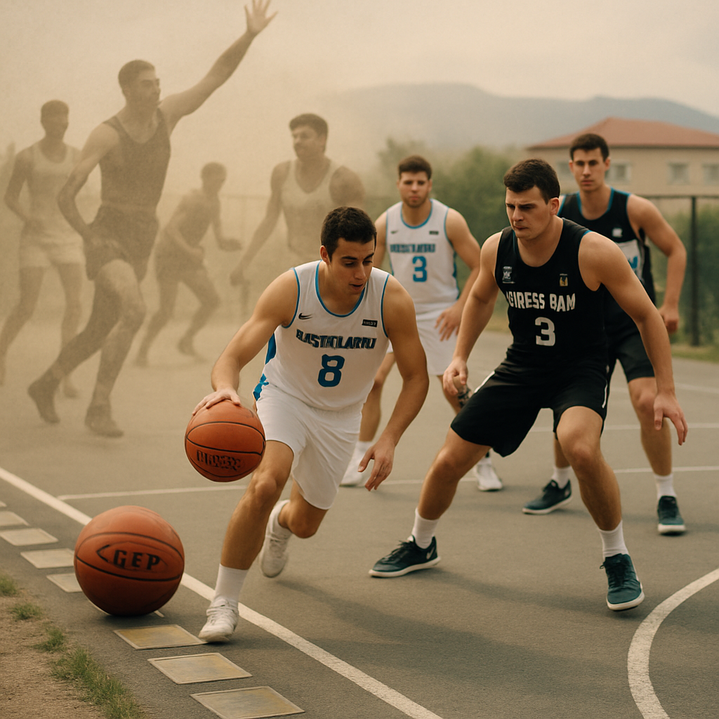 A visual journey through Azerbaijani basketball history, from the Soviet era to 3x3 competition